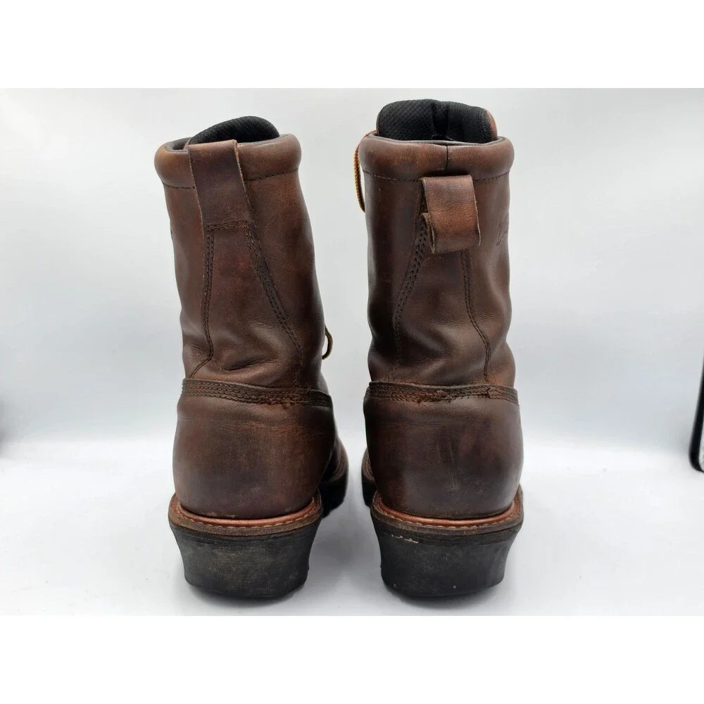Red Wing 4420 Loggermax Work Boots Mens Size 9 EE Waterproof Steel Toe 9”